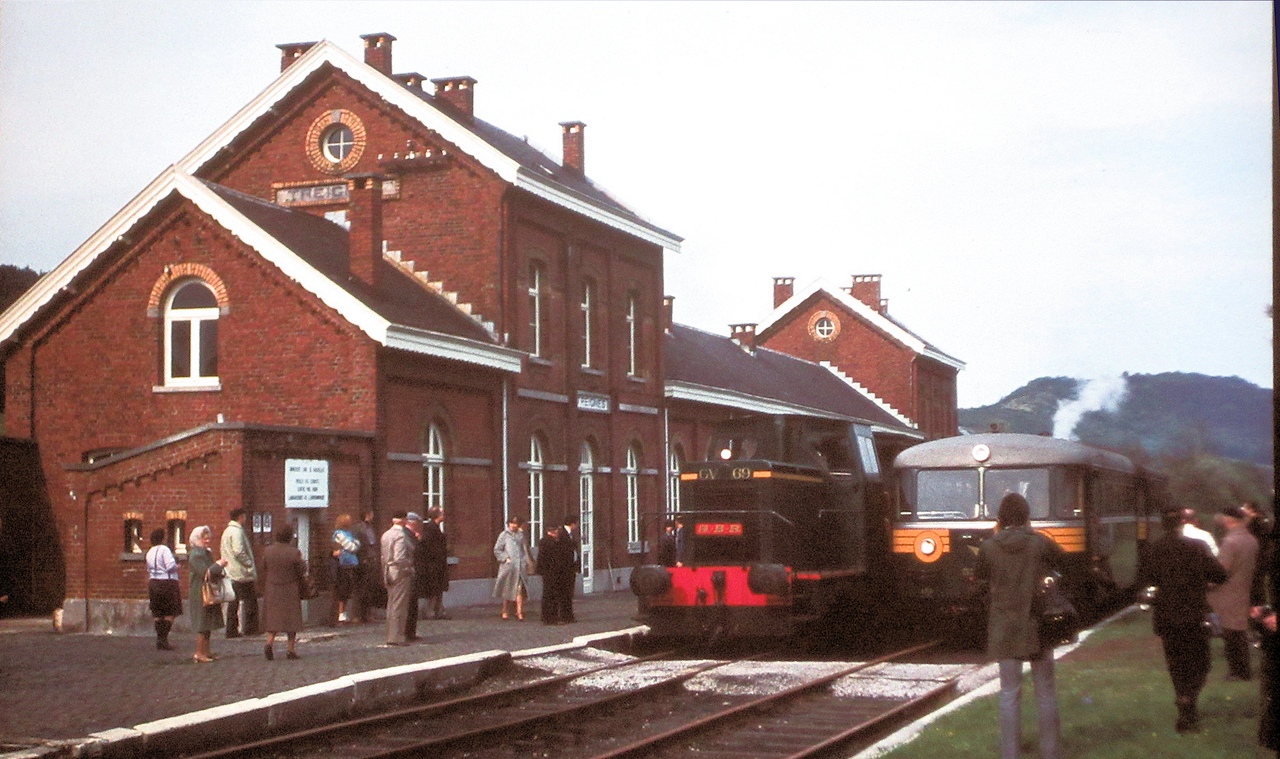 La gare de Treignes
