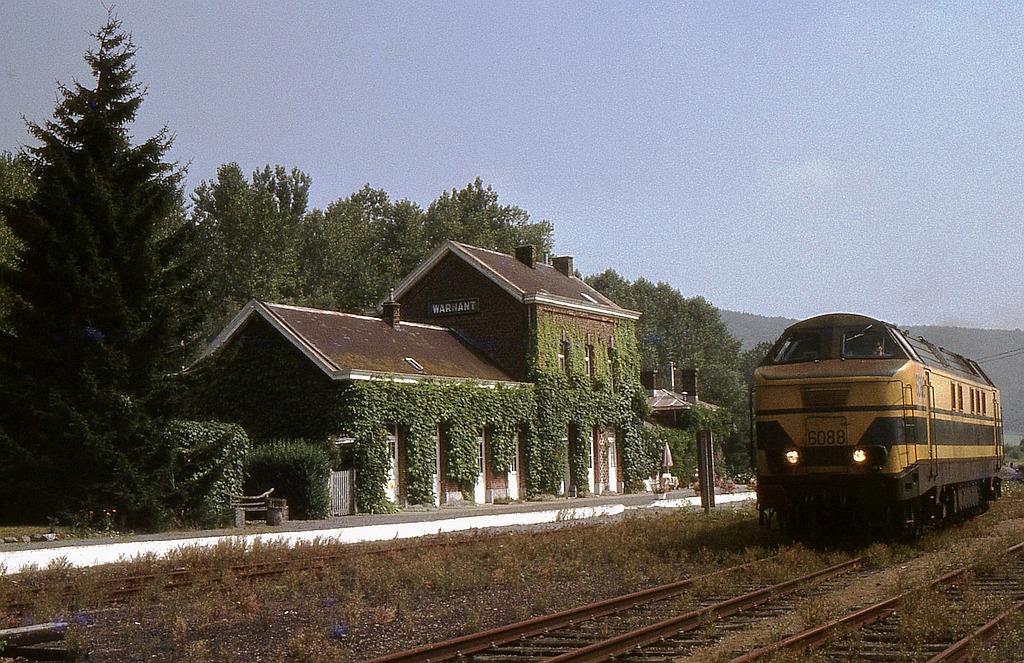 La gare de Warnant