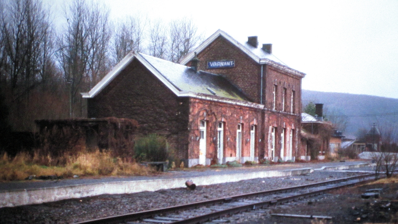 La gare de Warnant