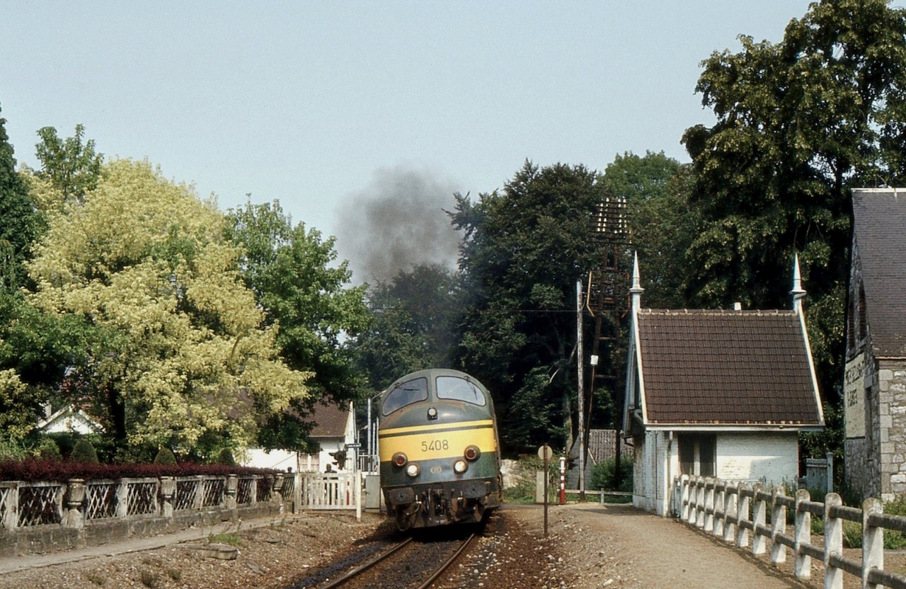 La gare de Waulsort (Village)